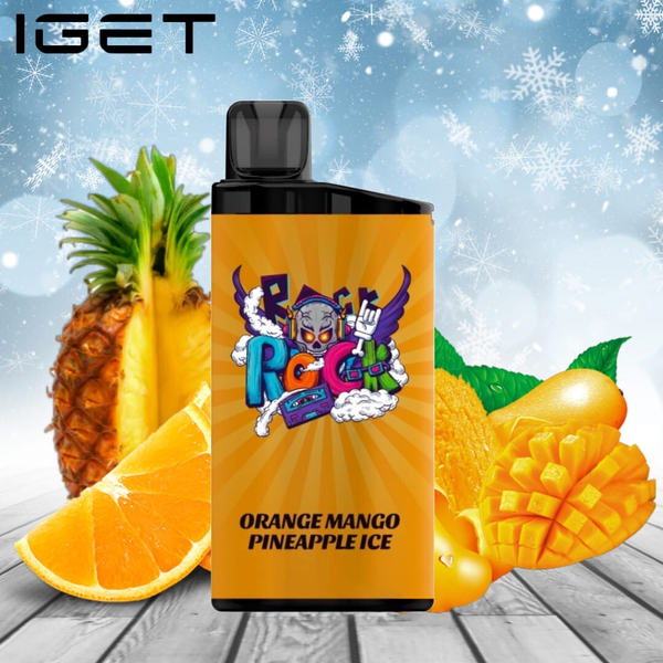 IGET BAR ORANGE MANGO PINEAPPLE – 3500 PUFFS