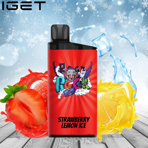 IGET BAR STRAWBERRY LEMON ICE – 3500 PUFFS