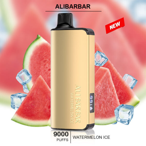 ALIBARBAR INGOT – WATERMELON ICE – 9000 PUFFS