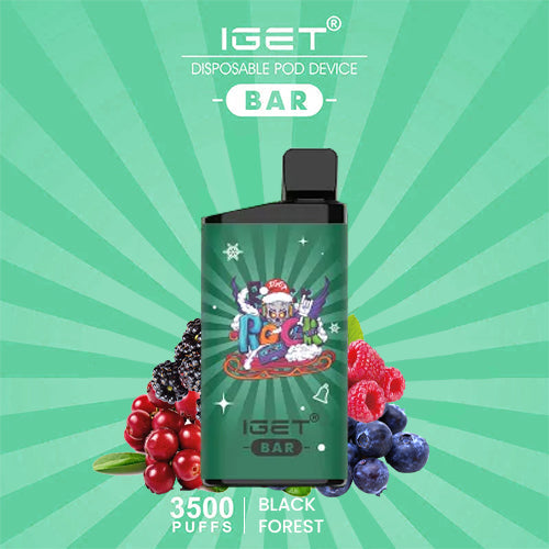 IGET BAR BLACK FOREST – 3500 PUFFS